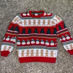 Gymboree Red and White Holiday Sweater